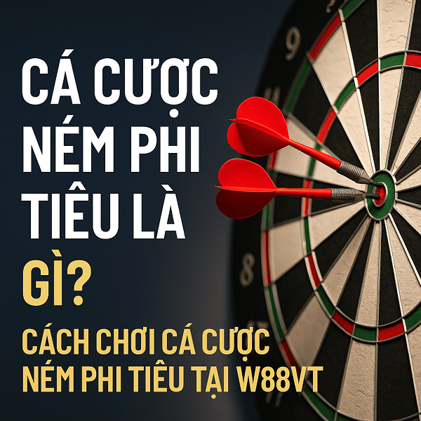 CÁ CƯỢC NÉM PHI TIÊU LÀ GÌ? HƯỚNG DẪN CHƠI CÁ CƯỢC NÉM PHI TIÊU TẠI W88VT CHI TIẾT NHẤT