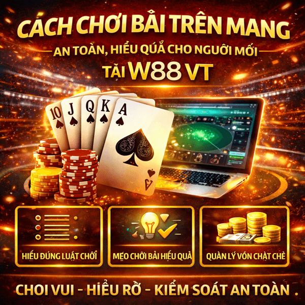 Cách chơi bài trên mạng
