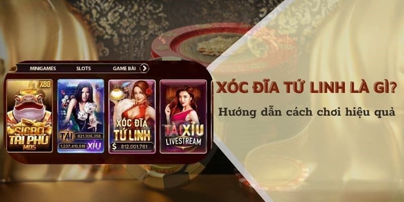 Giới thiệu tổng quan về xóc đĩa tứ linh