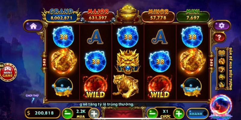 Hướng dẫn cách chơi Kho Tàng Ngũ Long hiệu quả