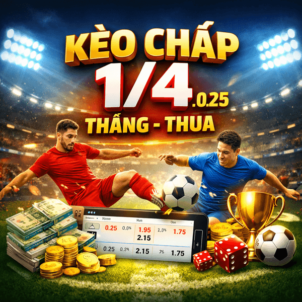 Kèo chấp 1/4 là gì