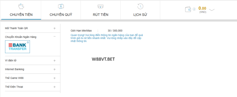 Nạp tiền w88 - w88vt